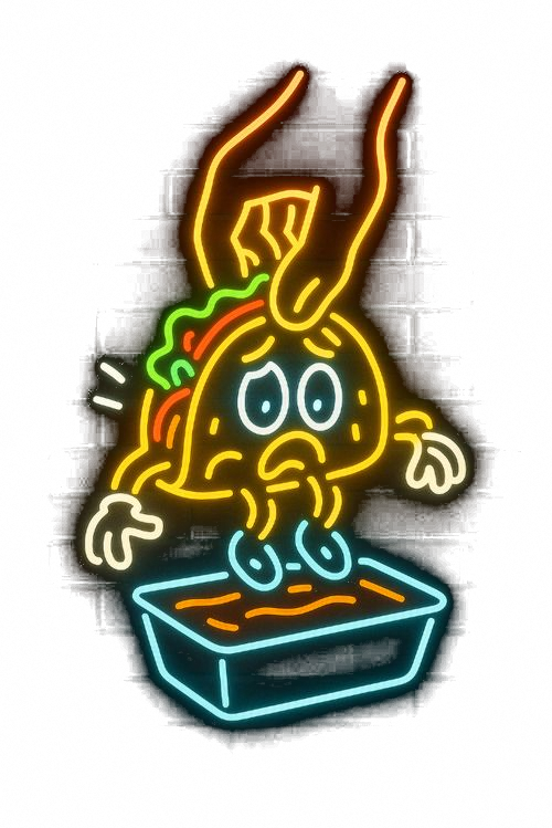 LIL TACO CHEESEY mascot